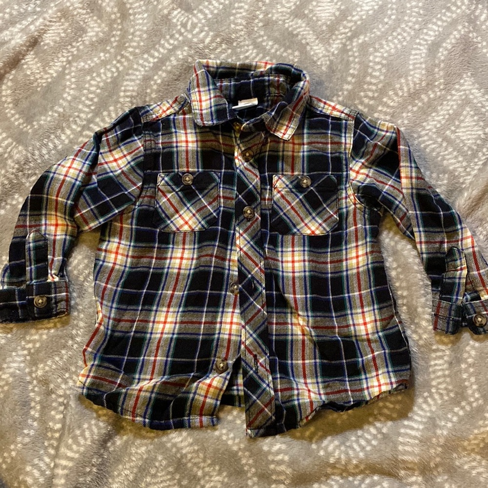Old Navy 12-18 Months Multi Colored Flannel